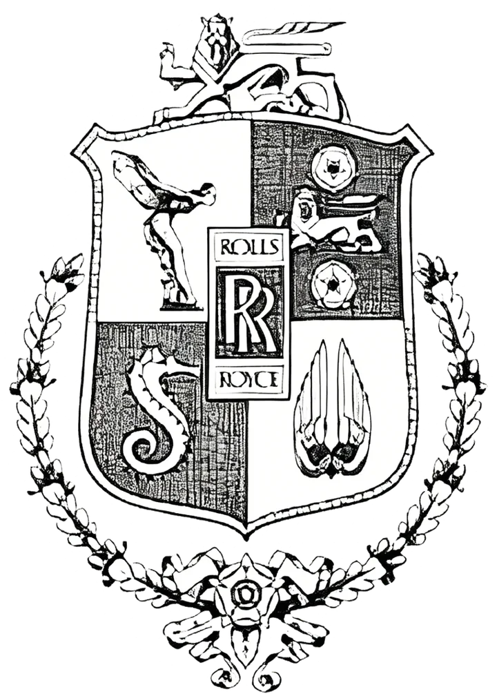 Rolls-Royce emblem used 1904–1910