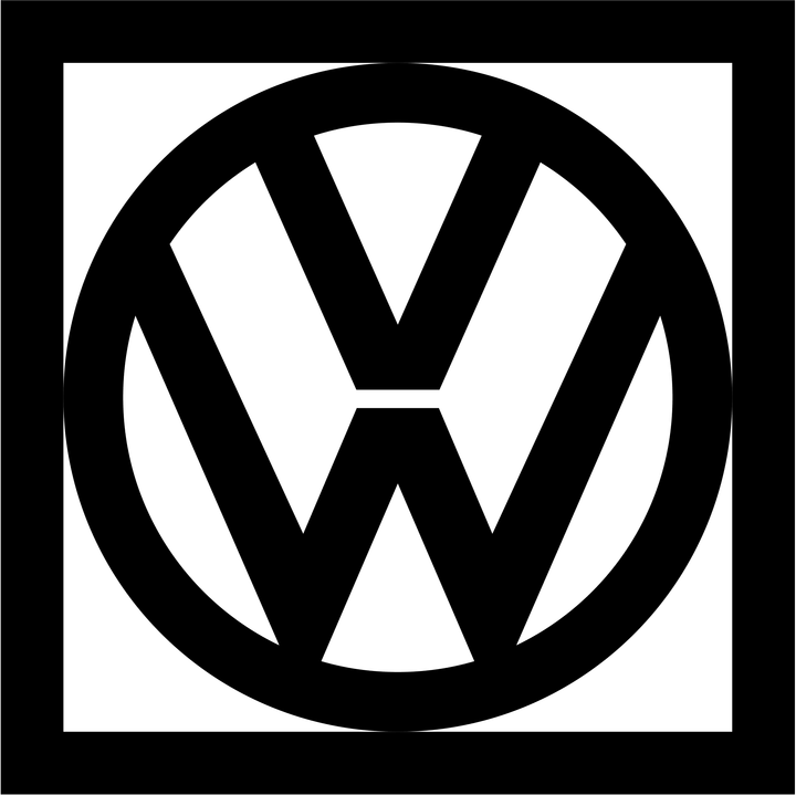 Volkswagen emblem used 1960–1966