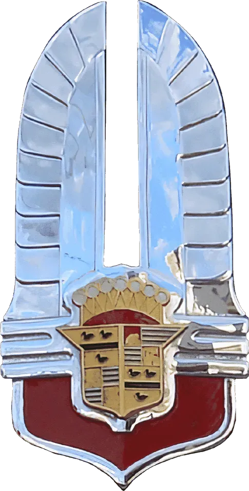 Cadillac emblem used 1942–1956