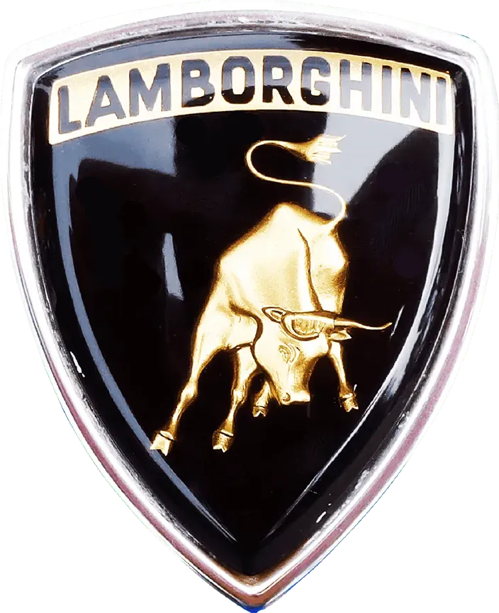 Lamborghini emblem used 1972–1973
