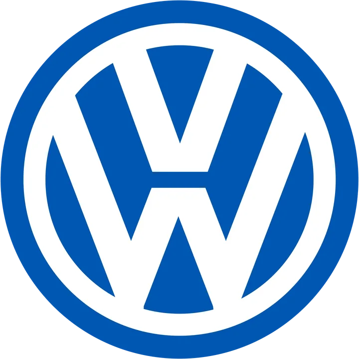 Volkswagen emblem used 1995–1998
