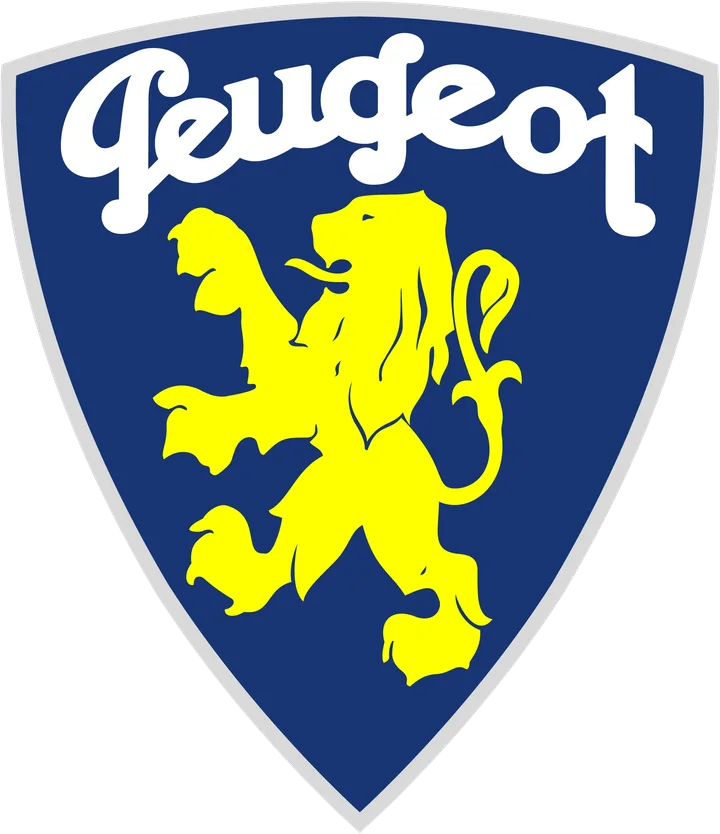Peugeot emblem used 1970–1974