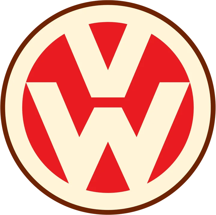 Volkswagen emblem used 1945–1947
