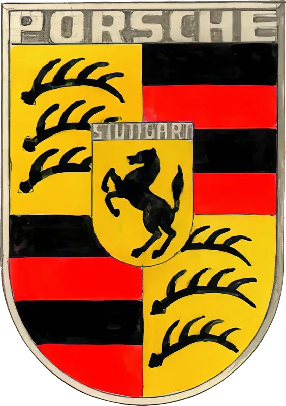 Porsche emblem used 1952–1962