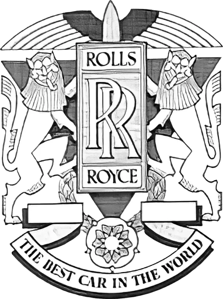 Rolls-Royce emblem used 1911–1972