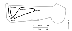 Snetterton 100 Circuit (2011–present) timing layout
