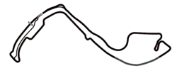Grand Prix Circuit(2003–2014)(tightened, slower chicane at exit of swimming pool section)3.340 km (2.075 mi) timing layout