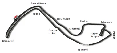 Original Grand Prix Circuit(1929–1954)3.180 km (1.976 mi) timing layout