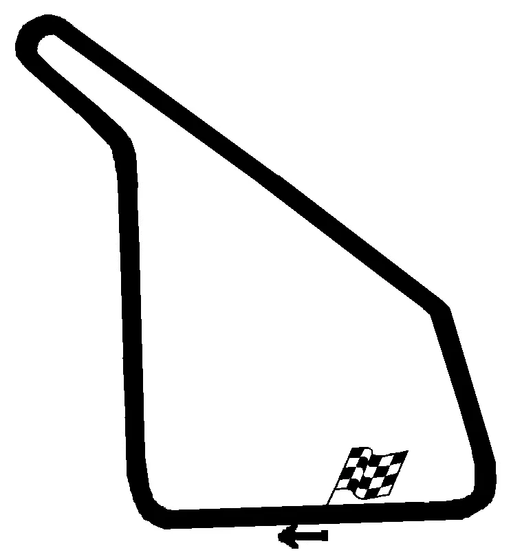 Original Circuit (1960–1988) timing layout