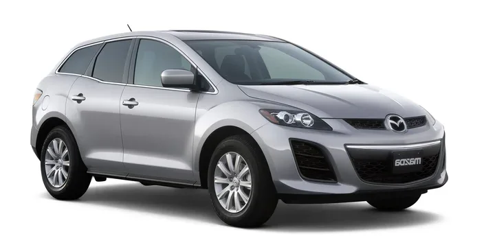 2010 Mazda CX-7 front three-quarter view