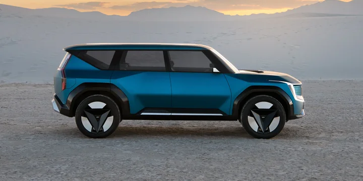 2021 Kia EV9 exterior main image