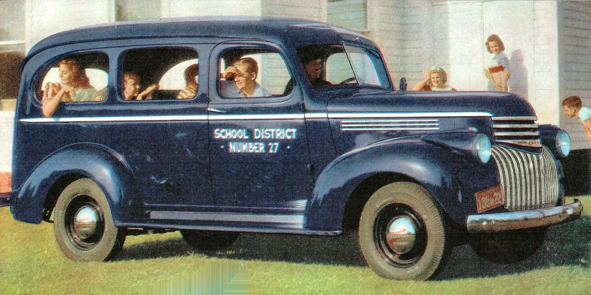 1942 Chevrolet Art Deco Model BK Suburban Carryall photo 1