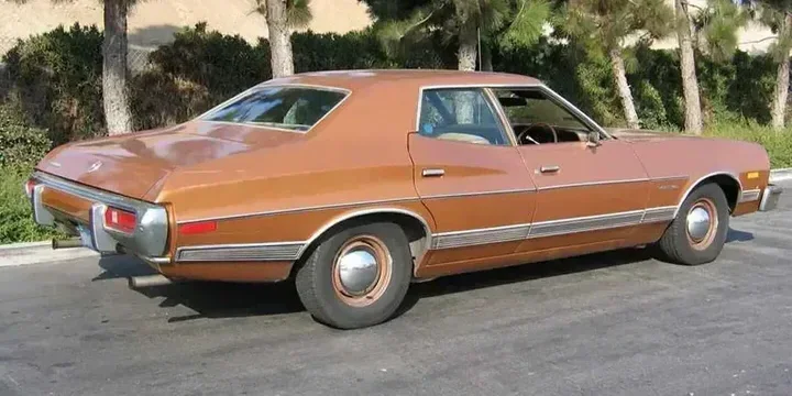 1973 Ford 1973-ford-torino-4-door-pillared-hardtop-58-v8-selectshift-3-speed main image