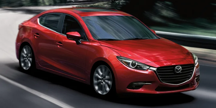 2016 Mazda 3 front three-quarter view