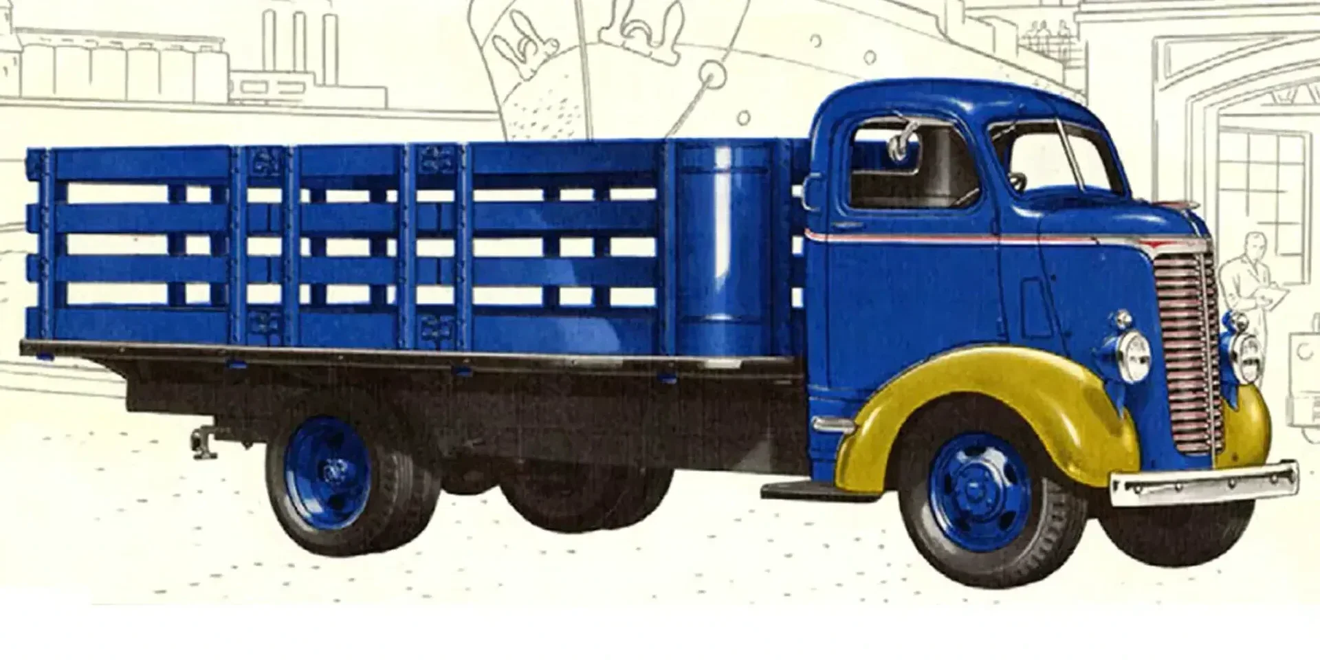 1940 Chevrolet Utility Truck Model WD 1.5-Ton COE photo 1