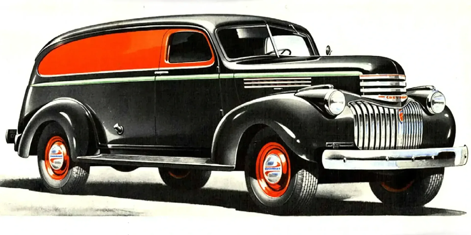 1941 Chevrolet Art Deco Model AK Panel photo 1