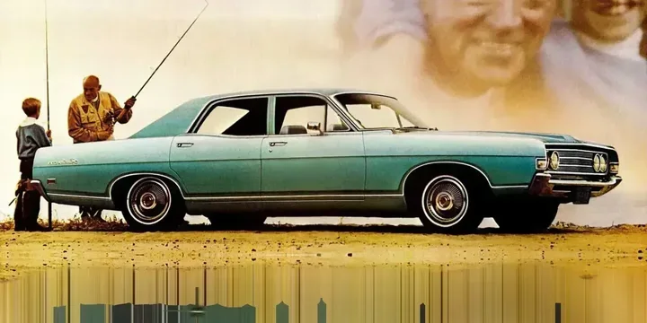 1969 Ford 1969-ford-fairlane-sedan-4-door-sedan-50-v8-223ps main image