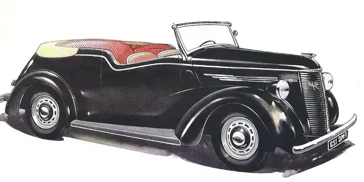 1938 Ford 1938-ford-prefect-convertible-touring-car-12-manual-3-speed-30ps main image