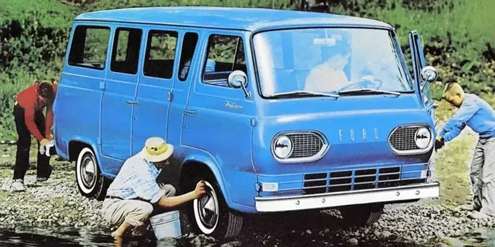 1961 Ford 1961-ford-econoline-falcon-club-wagon-24-manual-3-speed main image
