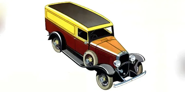 1933 Chevrolet 1933-chevrolet-light-delivery-model-cb-panel-truck-34-manual main image