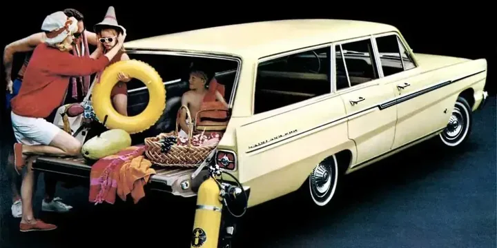 1965 Ford 1965-ford-fairlane-wagon-4-door-wagon-wagon-47-v8-203ps main image