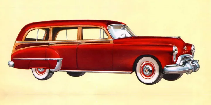 1950 Oldsmobile 1950-oldsmobile-series-70-436642-futuramic-76-station-wagon main image